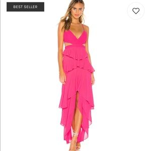MAJORELLE Josephine Gown in Pink